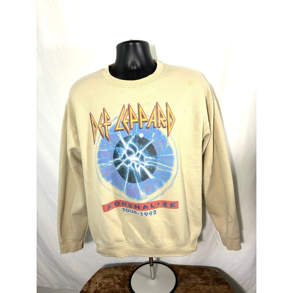 Def Leppard Adrenalize Tour Crewneck M